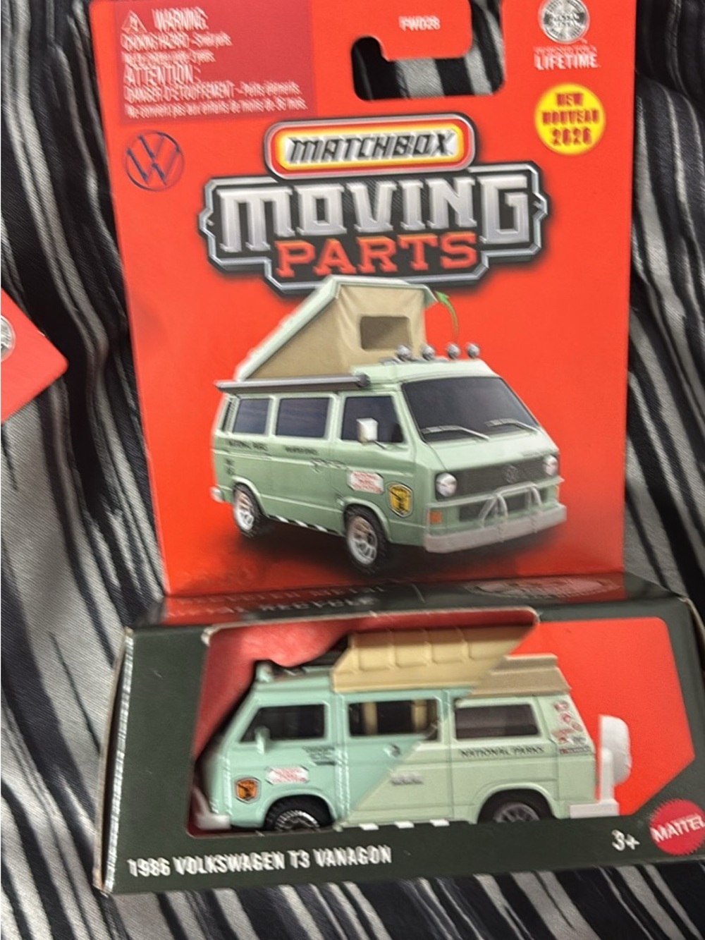 Matchbox 1986 Volkswagen T3 Vanagon Toy in Light Green